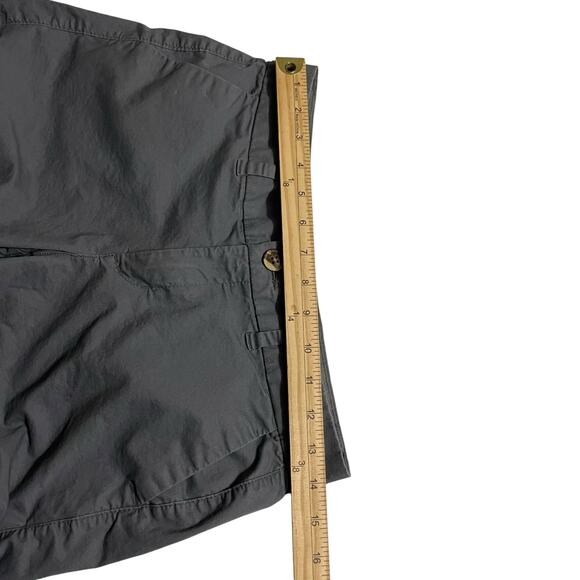 Old Navy Womens Shorts Size 2 Everyday Short Mid Rise Stretch Gray Zip Fly Chino - Picture 7 of 10